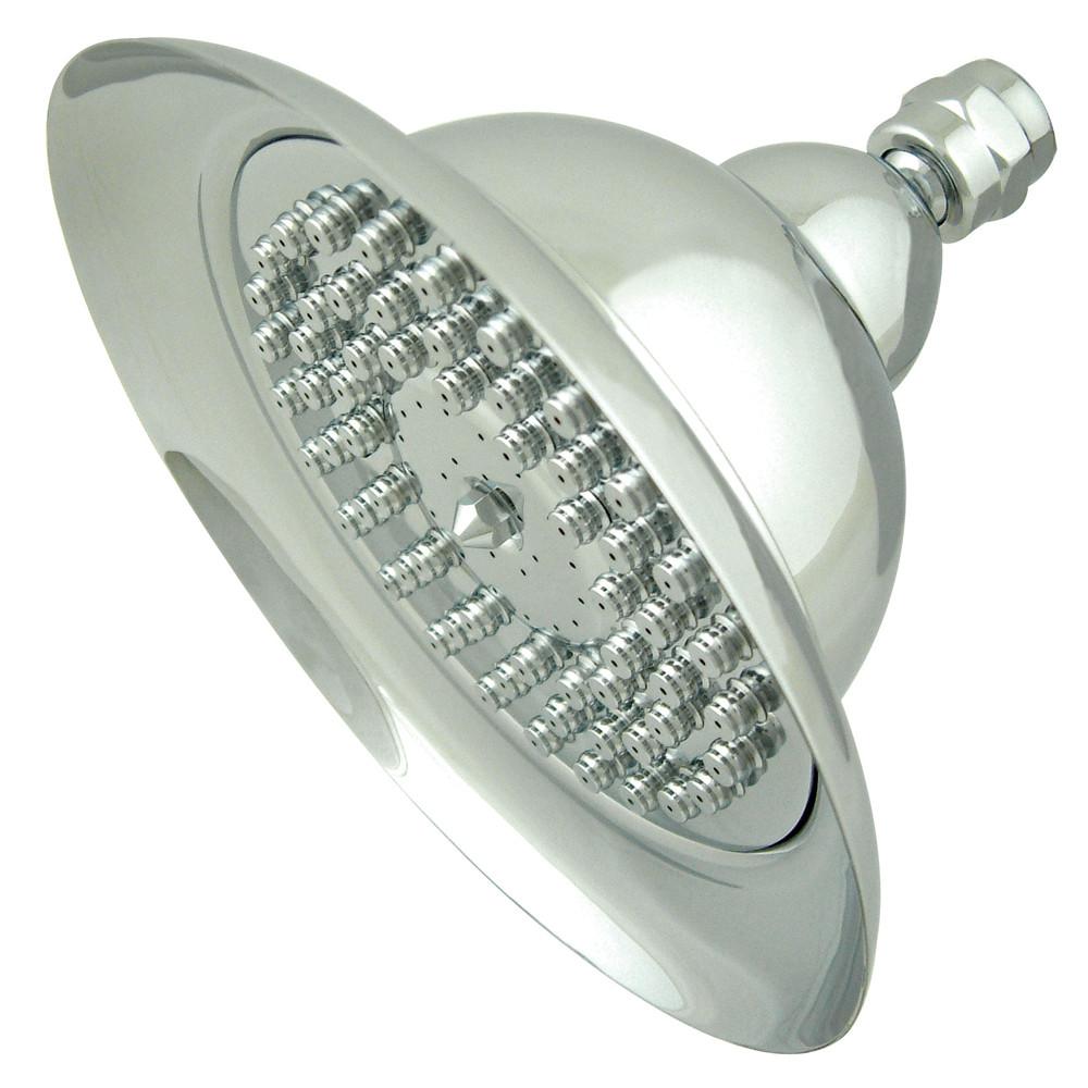 Vintage Style Chrome Shower Head K306C1 - 6 Inch Bathroom Fixture for Spa-Like Shower Experience | Perfect for Home Renovation & Luxury Bathroom Upgrade