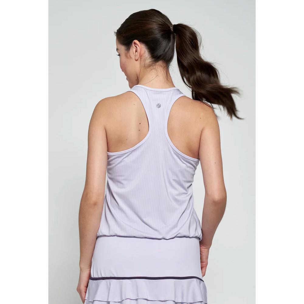 Lija Women's Break Free Element Tank - Soft Athletic Workout Top for Yoga, Running & Gym - Thistle Color
