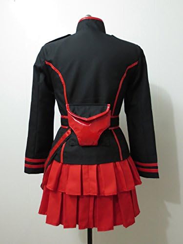 D.Gray-Man Lenalee Lee Black Order Nine Unit Black Dress Cosplay Costume for Women (Size XS) - Perfect for Anime Conventions, Halloween & Cosplay Events