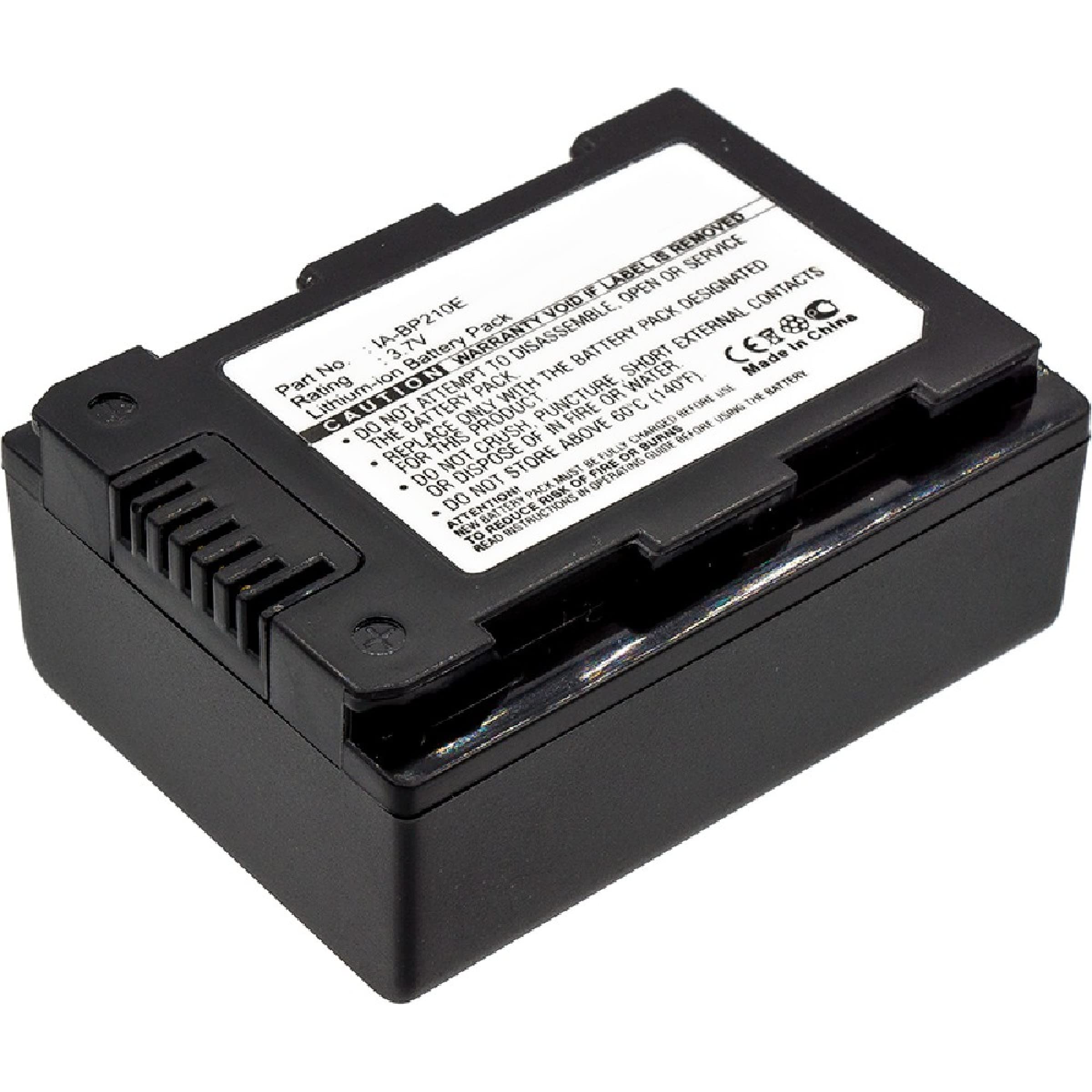 Synergy Digital Camcorder Replacement Battery for Samsung SMX-F43 - 2400mAh Li-ion 3.7V Ultra High Capacity - Perfect for Travel Vlogging, Home Videos & Outdoor Filming