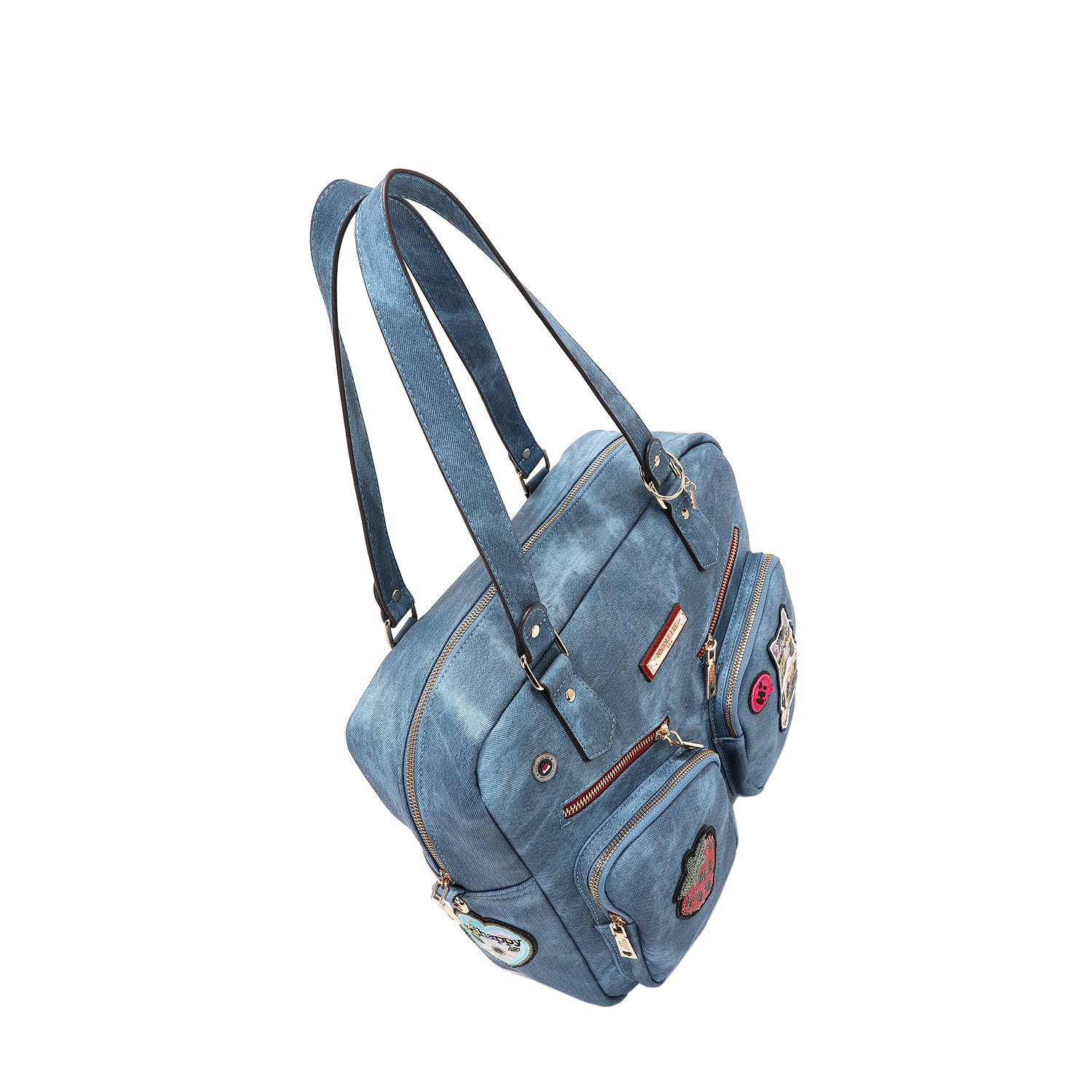 Multi-Patch Zipper Bags - Waterproof & Reusable Storage Pouches for Travel, Makeup, Jewelry & Organizing Small Items