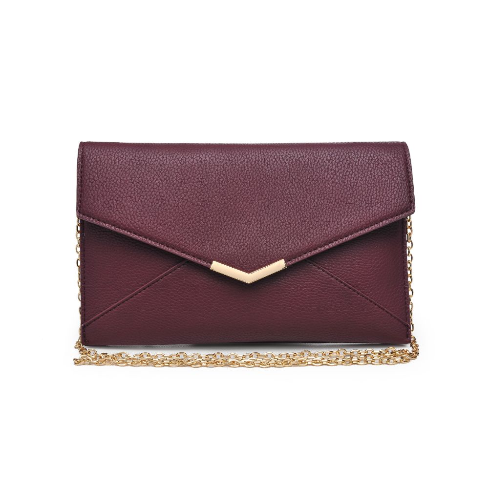 Isabelle Pebble Clutch - Elegant Women's Small Handbag for Evening Parties, Weddings & Special Occasions | Stylish Crossbody Purse with Detachable Chain Strap