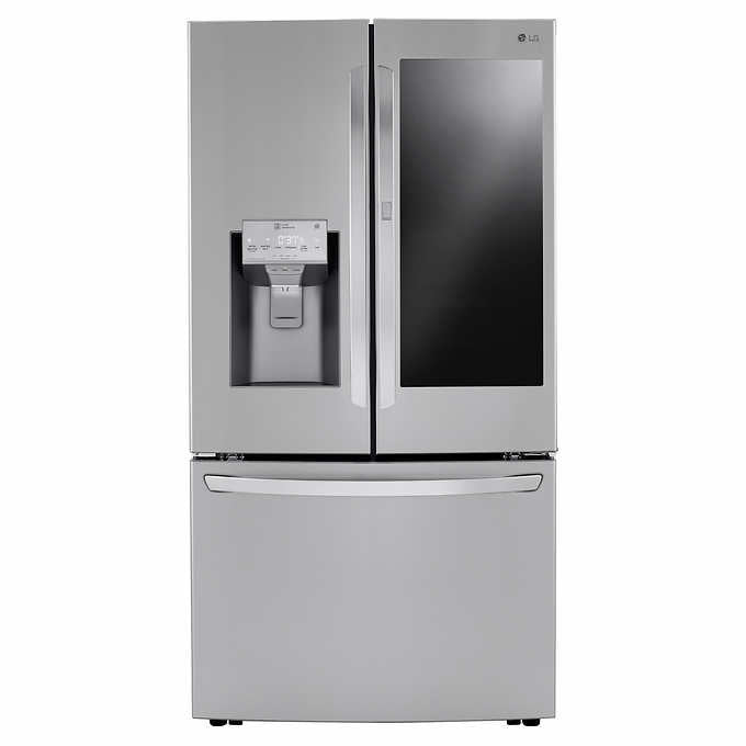 24 cu. ft. Counter Depth Smart Refrigerator with InstaView Door-in-Door and Craft Ice Maker - Perfect for Modern Kitchens and Entertaining