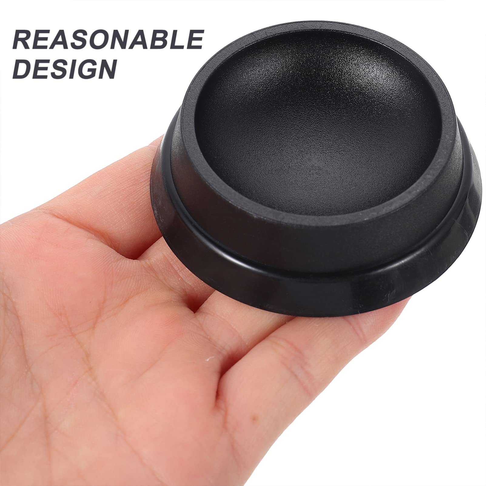 Non-Slip Rubber Furniture Pads - 4 Piece Round Cup Grippers for Chairs, Tables, Desks | Protects Floors & Reduces Noise | Perfect for Home, Office, Car Mats & Smooth Surfaces