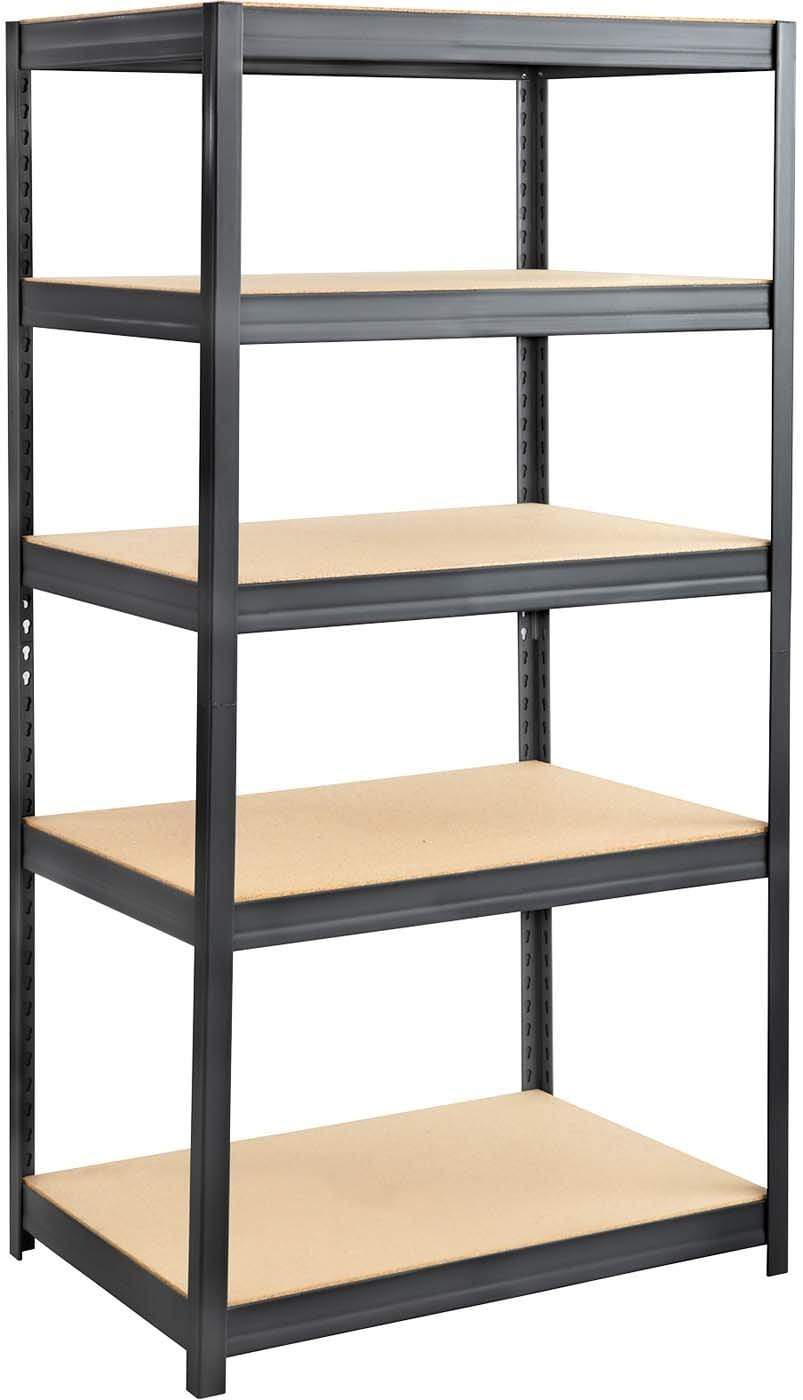 Heavy Duty Boltless Steel & Particleboard Shelving Unit 36