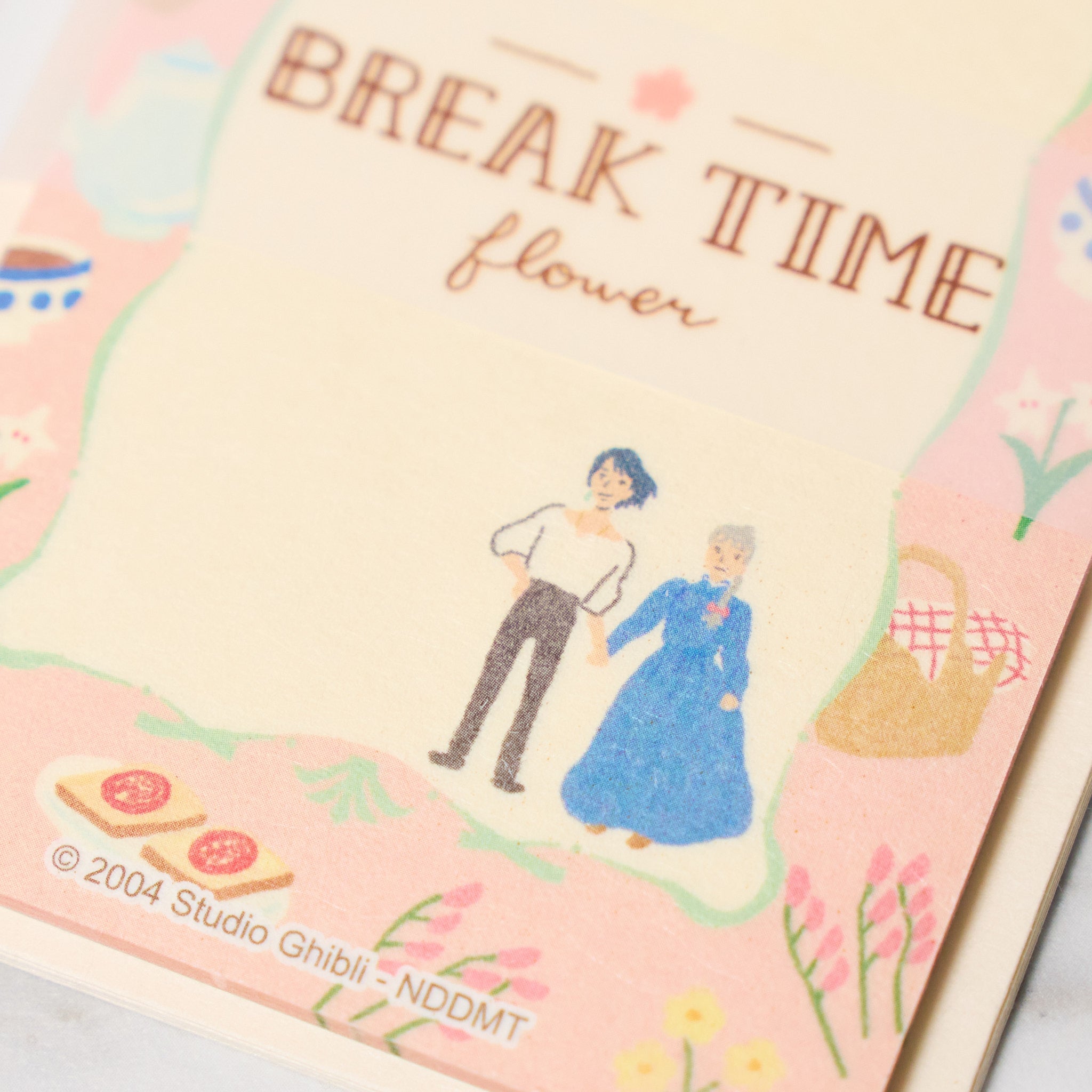 Studio Ghibli Mini Letter Set - Cute Break Time Stationery for Ghibli Fans | Perfect for Journaling, Note Taking & Gift Giving
