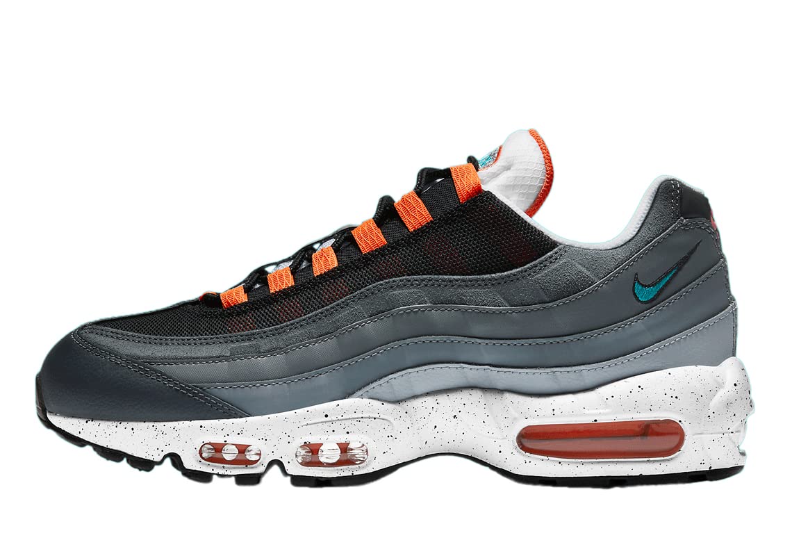 Nike Air Max 95 Men's Running Shoes - Black/White (CZ0191-001) Size 10 | Comfortable Cushioned Sneakers for Jogging, Gym Workouts & Casual Wear
