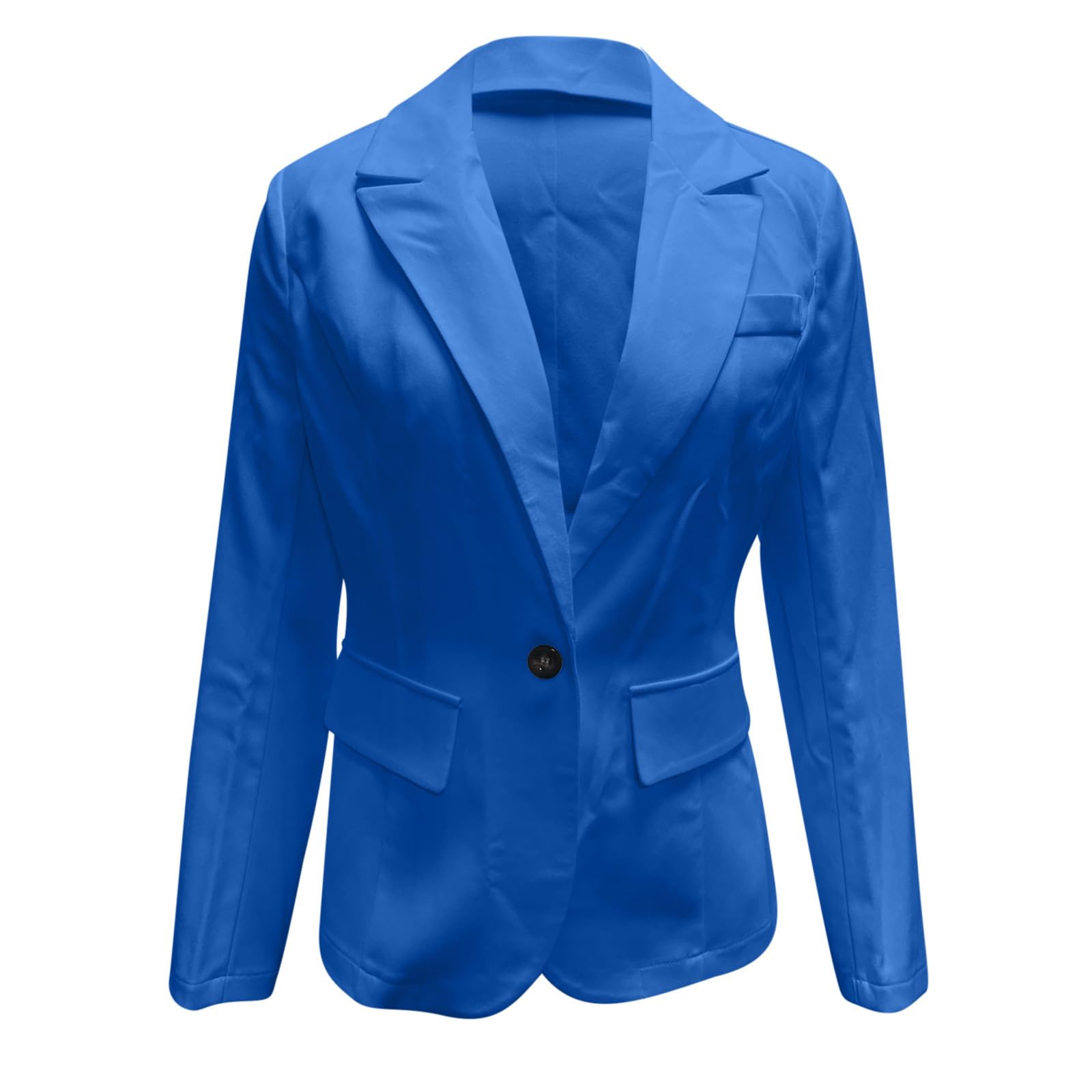 Firzero Women's Blazers - Business Casual Long Sleeve Lapel Coat for Office & Work