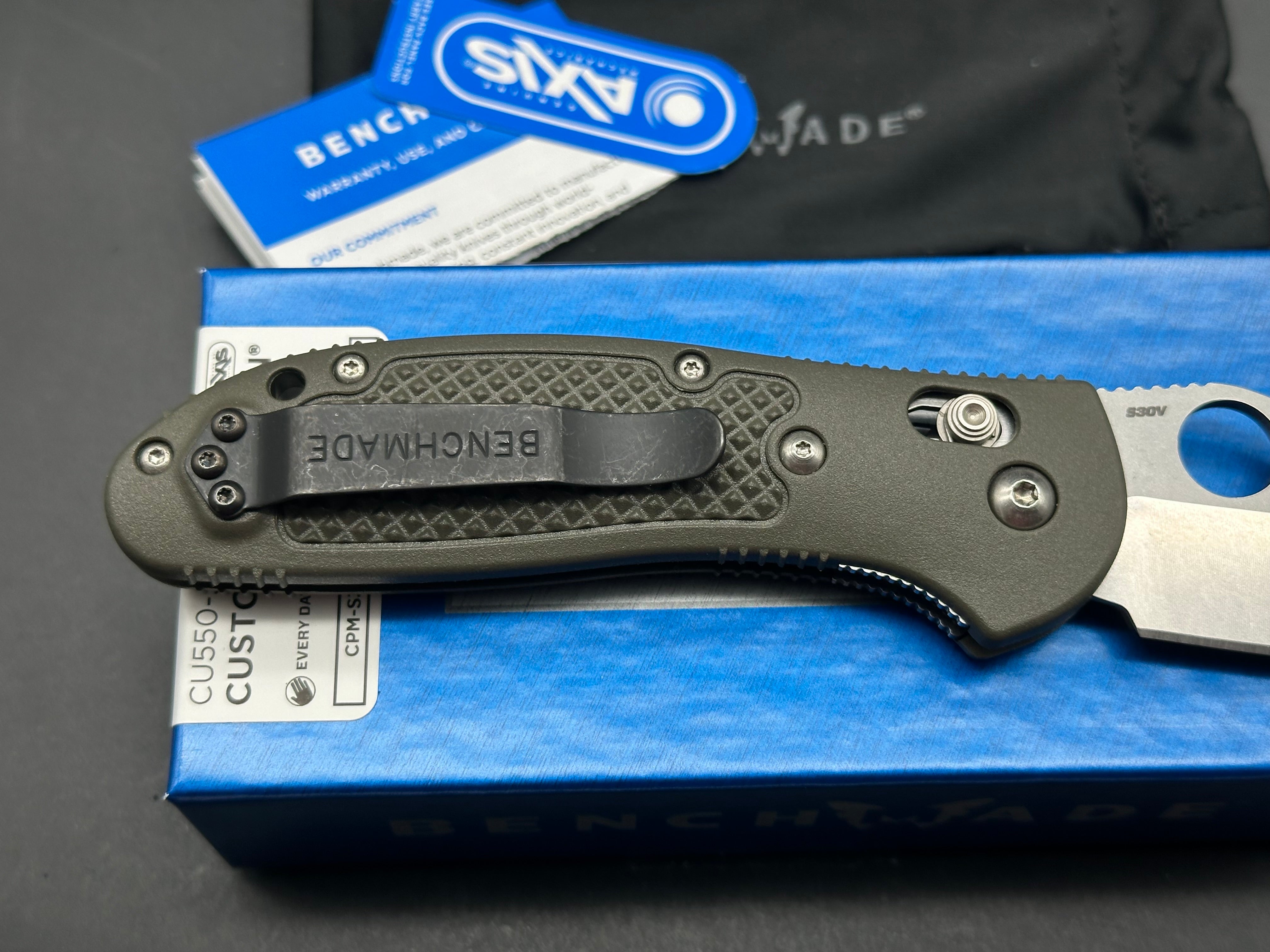 Benchmade Griptilian Custom Folding Knife - 3.45
