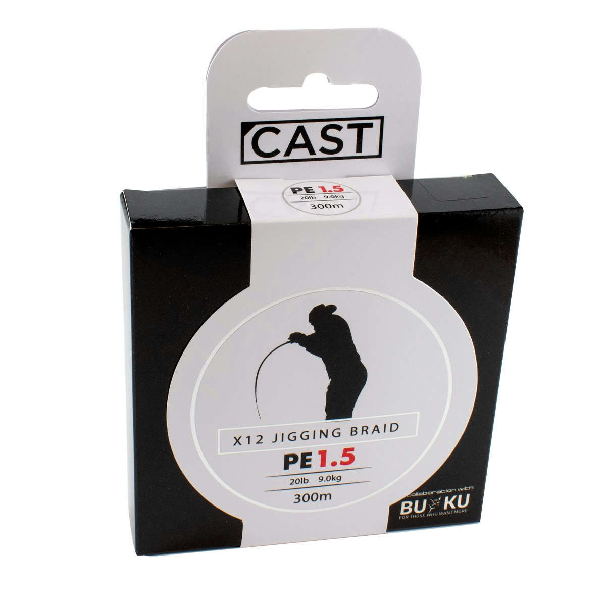 Premium Cast Buku Jigging Braid Fishing Line - 12 Strand High Performance Braid for Saltwater and Freshwater Fishing - Ideal for Jigging, Trolling, and Deep Sea Fishing Adventures