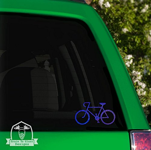 High-Speed Cyclist Vinyl Decal for Cars, Trucks, Windows, Laptops & Electronics - 8