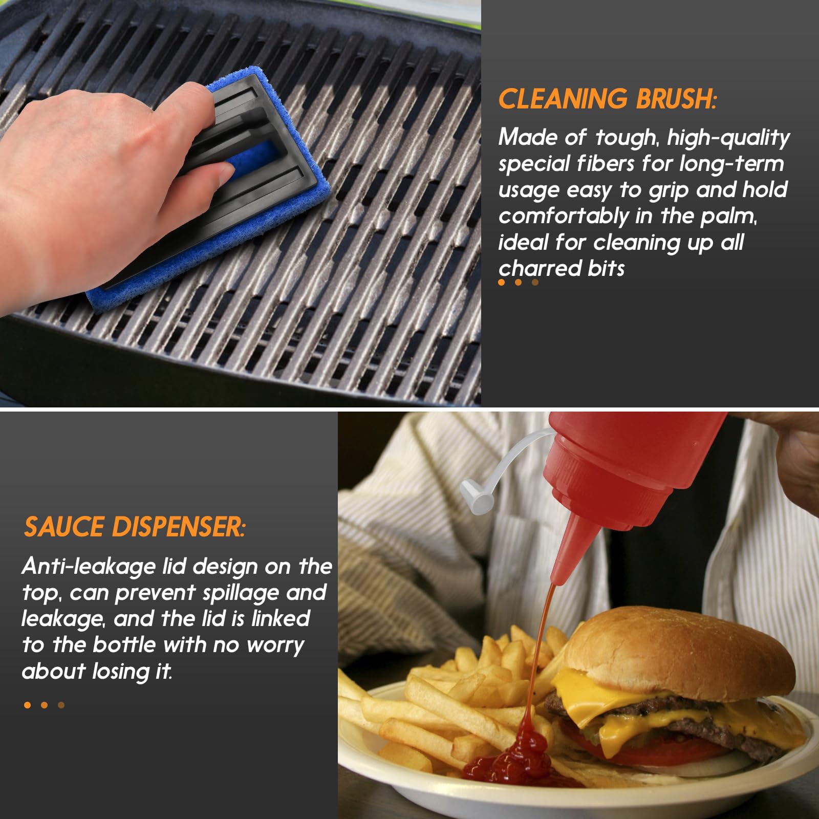 **8-Piece Blackstone Griddle Accessories Kit – Professional Stainless Steel Spatula Set with Carry Bag for Blackstone & Camp Chef Griddles – Perfect for Outdoor BBQ, Teppanyaki, Camping & Backyard Cooking**
