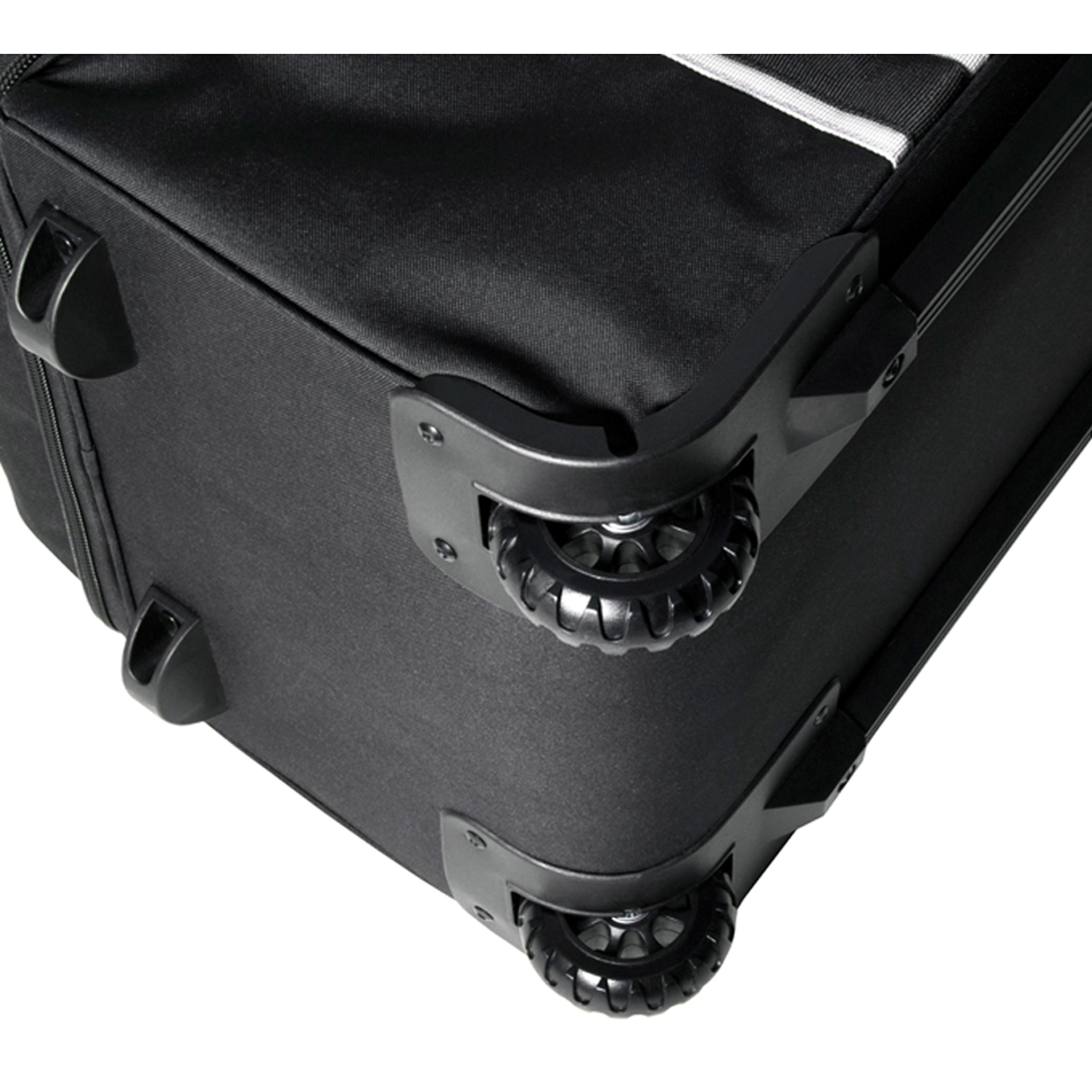 Ogio Hardware Bag with Wheels - 28 x 16 x 14 Inch Rolling Tool Case for Contractors, Electricians & Plumbers - Durable Travel Storage for Tools & Equipment