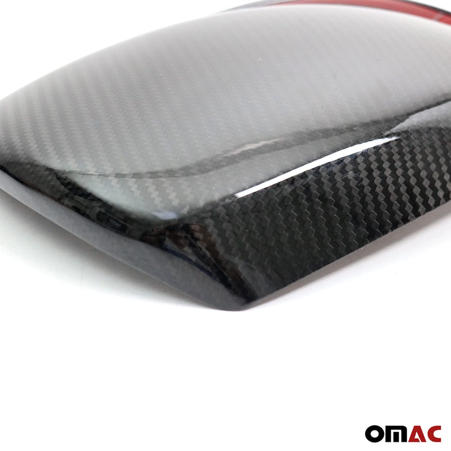 OMAC Carbon Fiber Side Mirror Cover Caps for Mercedes GLB Class X247 (2020-2025) - Upgrade Your Car's Style & Protection - Perfect for Daily Driving, Car Shows & Custom Builds