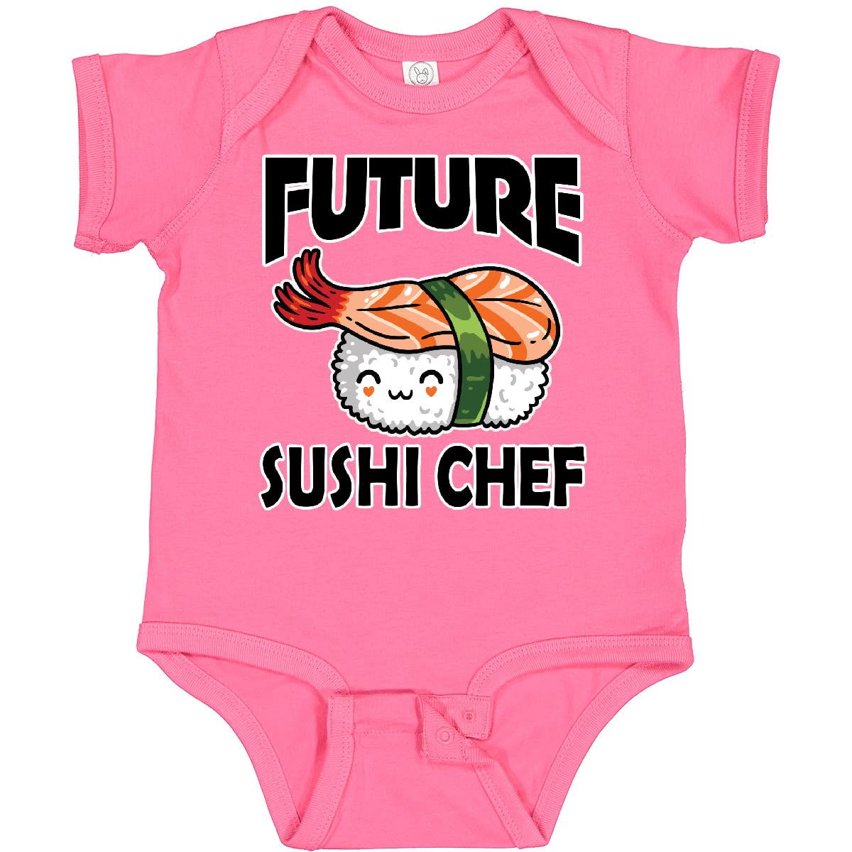 Inktastic Future Sushi Chef Baby Bodysuit - Cute Infant Onesie for Aspiring Chefs - Perfect for Cooking-Themed Parties & Photo Shoots