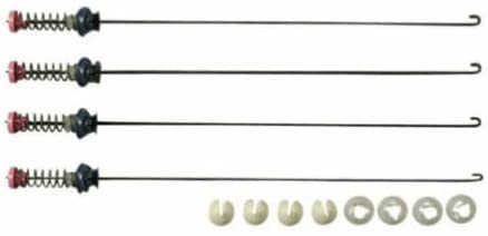 Whirlpool W10440786 Washer Suspension Rod Kit (4 Pack) - Replacement for Front Load Washers - Perfect for Noise Reduction and Vibration Control in Laundry Rooms