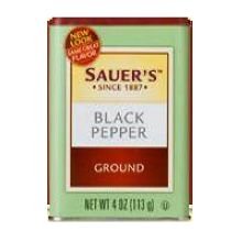 C.F. Sauer Foods Pure Ground Black Pepper - 5 Pound Bulk Size (3 Pack) | Restaurant Quality Spice for Cooking, Grilling & Seasoning