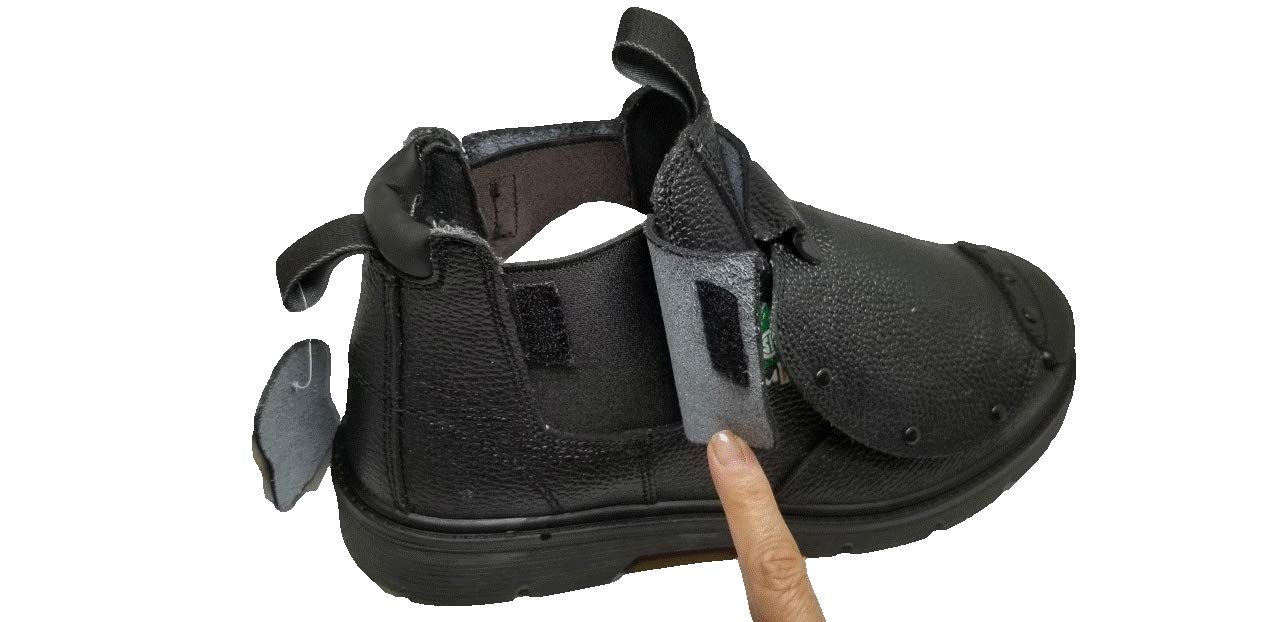 Dolphin D10 CSA Approved Safety Shoes - Steel Toe Work Boots for Construction, Welding & Industrial Use | Slip Resistant & Comfortable for Heavy Duty Jobs