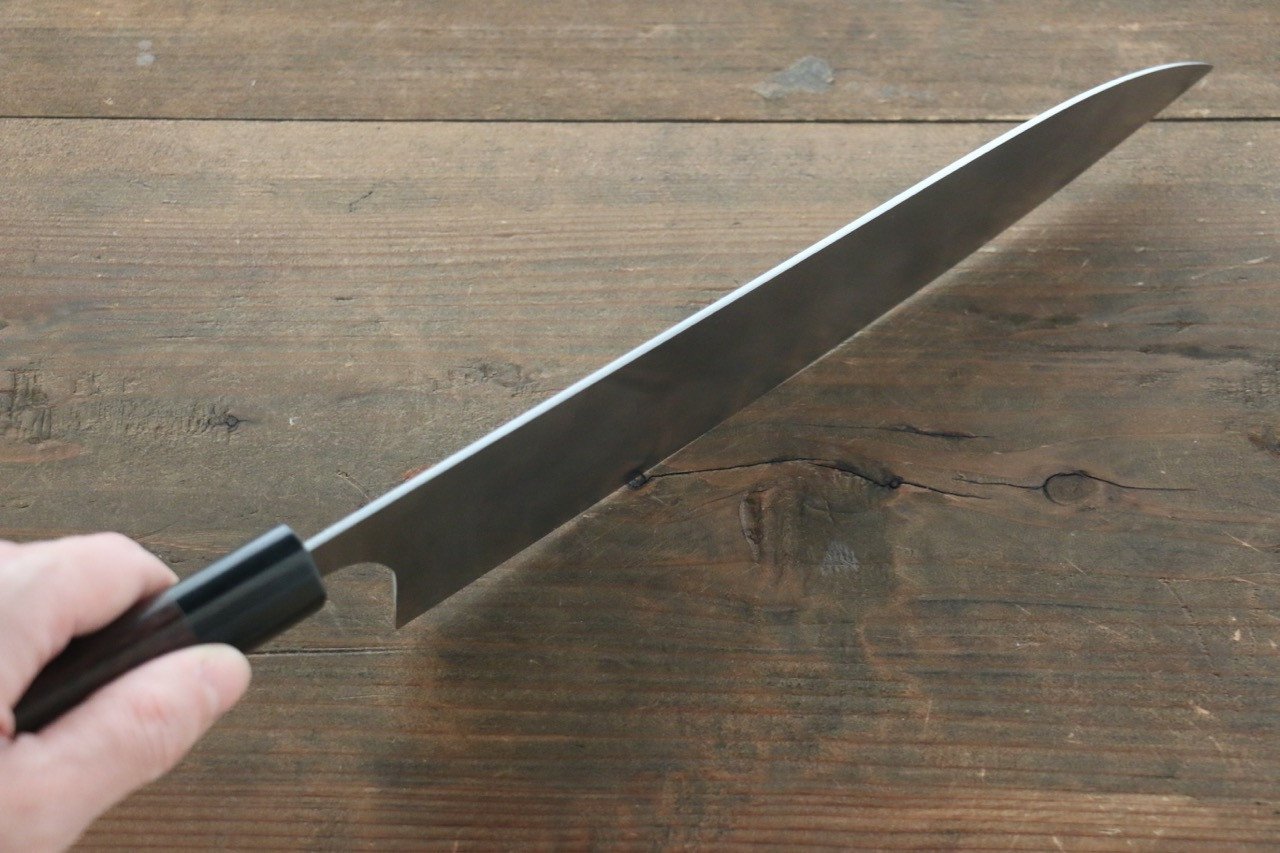 Premium Seisuke SG2 Gyuto 240mm Japanese Chef Knife with Exquisite Shitan Handle - Perfect for Sushi, Sashimi & Precision Cutting