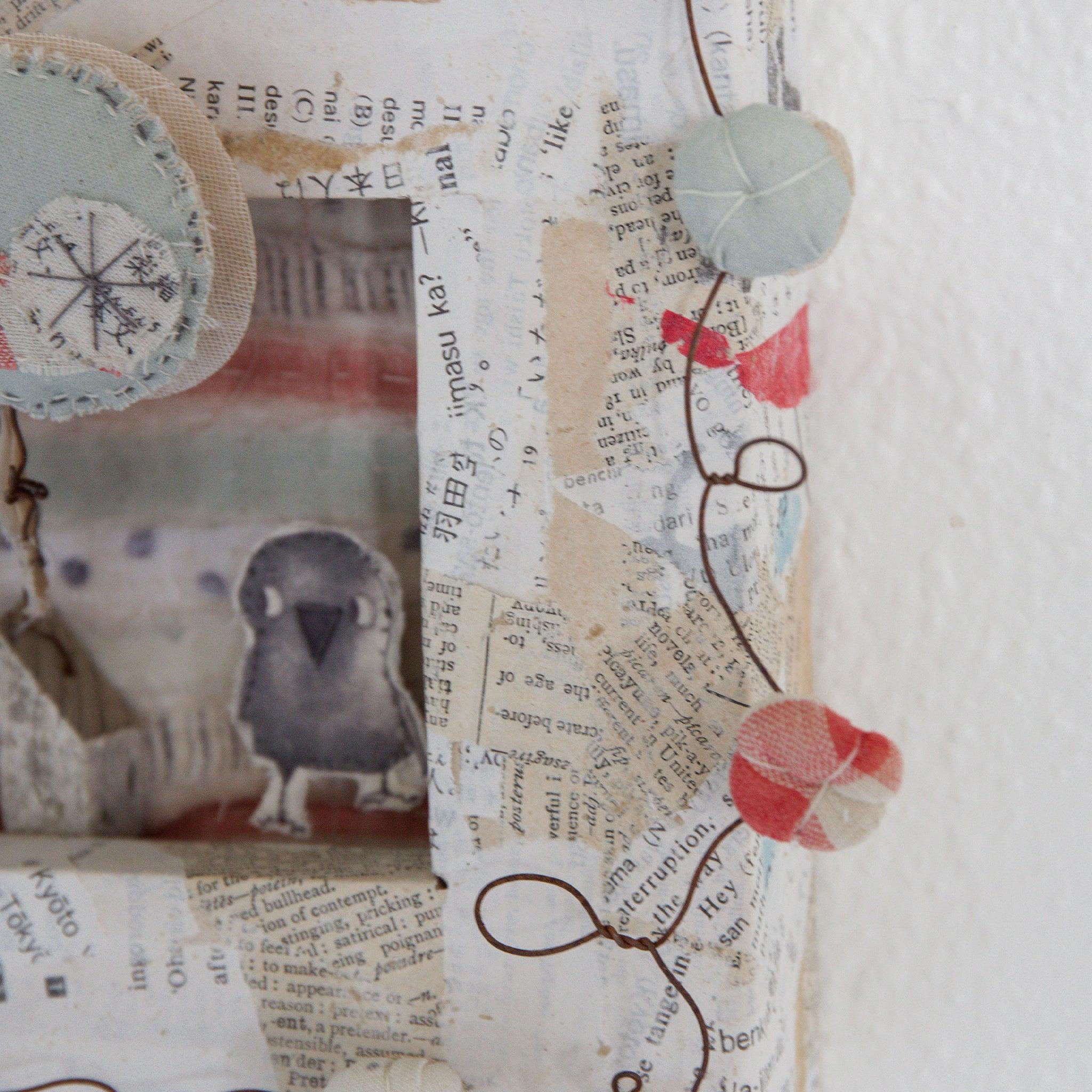 Hutch Studio Paws and Caws Collage Collection | Wired Up Wall Art for Pet Lovers - Perfect for Living Room, Bedroom, or Office Decor