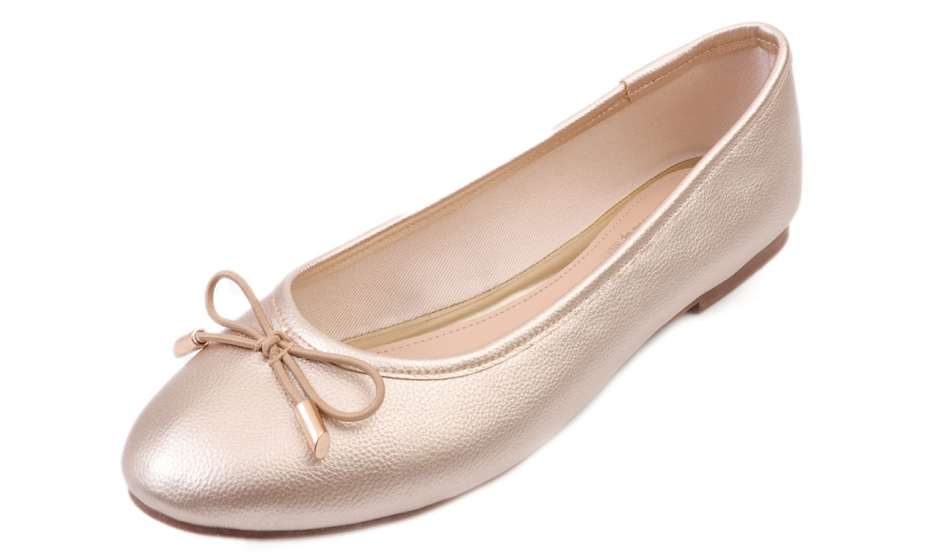 FEVERSOLE Women's Comfortable Ballet Flats - Soft Cushion Round Toe Elastic Slip-On Walking Shoes with Adjustable Fit | Perfect for Work, Travel & Casual Wear