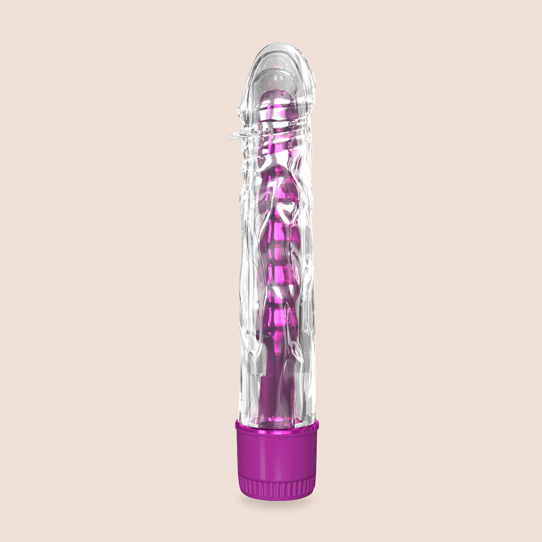 Classix Mr. Twister Metallic Vibe Pen with Soft Clear Protective Sleeve - Perfect for Office Writing, School Notes & Creative Journaling
