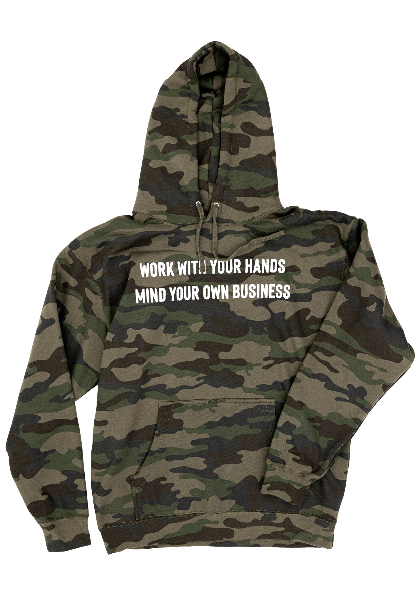 Men's Camo Hoodie - Durable & Comfortable Hunting Jacket for Outdoor Work & Adventure | Perfect for Hunting, Hiking, and Camping