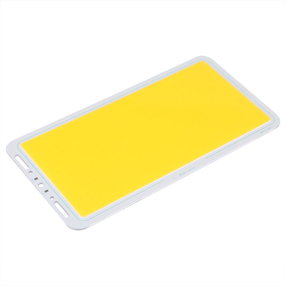 70W 7000LM Ultra Bright Flat LED Panel Light - 12V COB Strip Bulb for DIY Lighting, Home, Office, and Commercial Use (White)