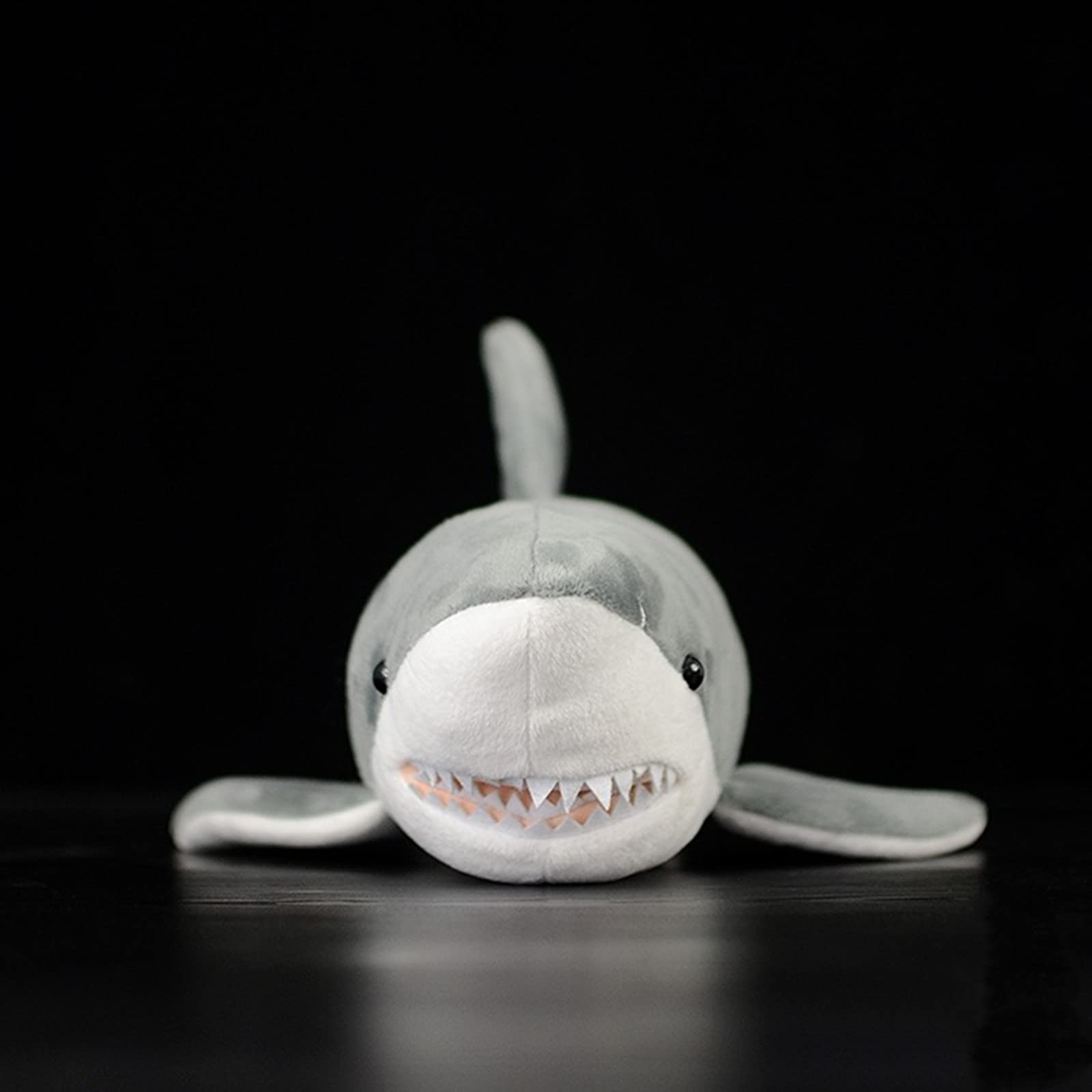 23 Inch Realistic Great White Shark Plush Toy - Soft Stuffed Animal Doll for Kids, Birthday Gift, Home Decor & Ocean Themed Nursery | Perfect for Cuddling, Playtime & Shark Lovers