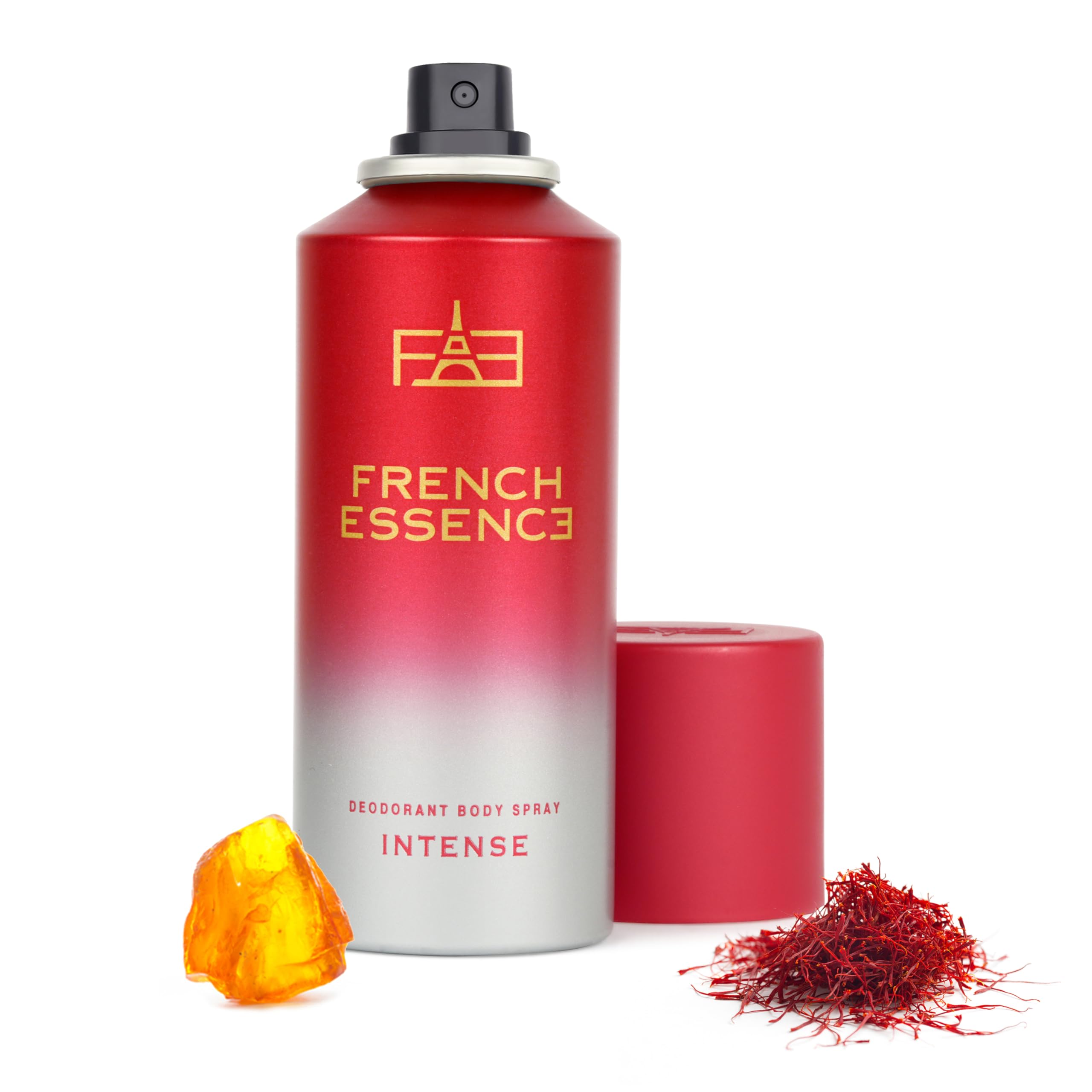 FRENCH ESSENCE Long Lasting Men's Deodorant Spray - Fresh & Intense Fragrance, 150ml (Pack of 3) | Body Spray for Daily Use, Gym, Work & Outdoor Activities