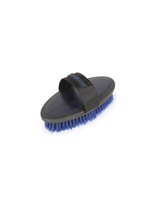 Ezi Groom Grip Small Body Brush for Dogs & Cats - Gentle Pet Grooming Brush for Shedding, Detangling & Massaging - Perfect for Home Pet Care & Professional Grooming