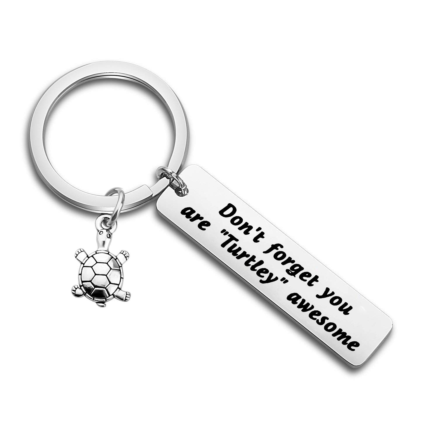 HOLLP Turtle Bracelet - Stylish Bangle Beach Jewelry for Women | Don't Ever Forget You're Turtley Awesome | Perfect for Summer Vacations, Beach Parties & Gift Giving
