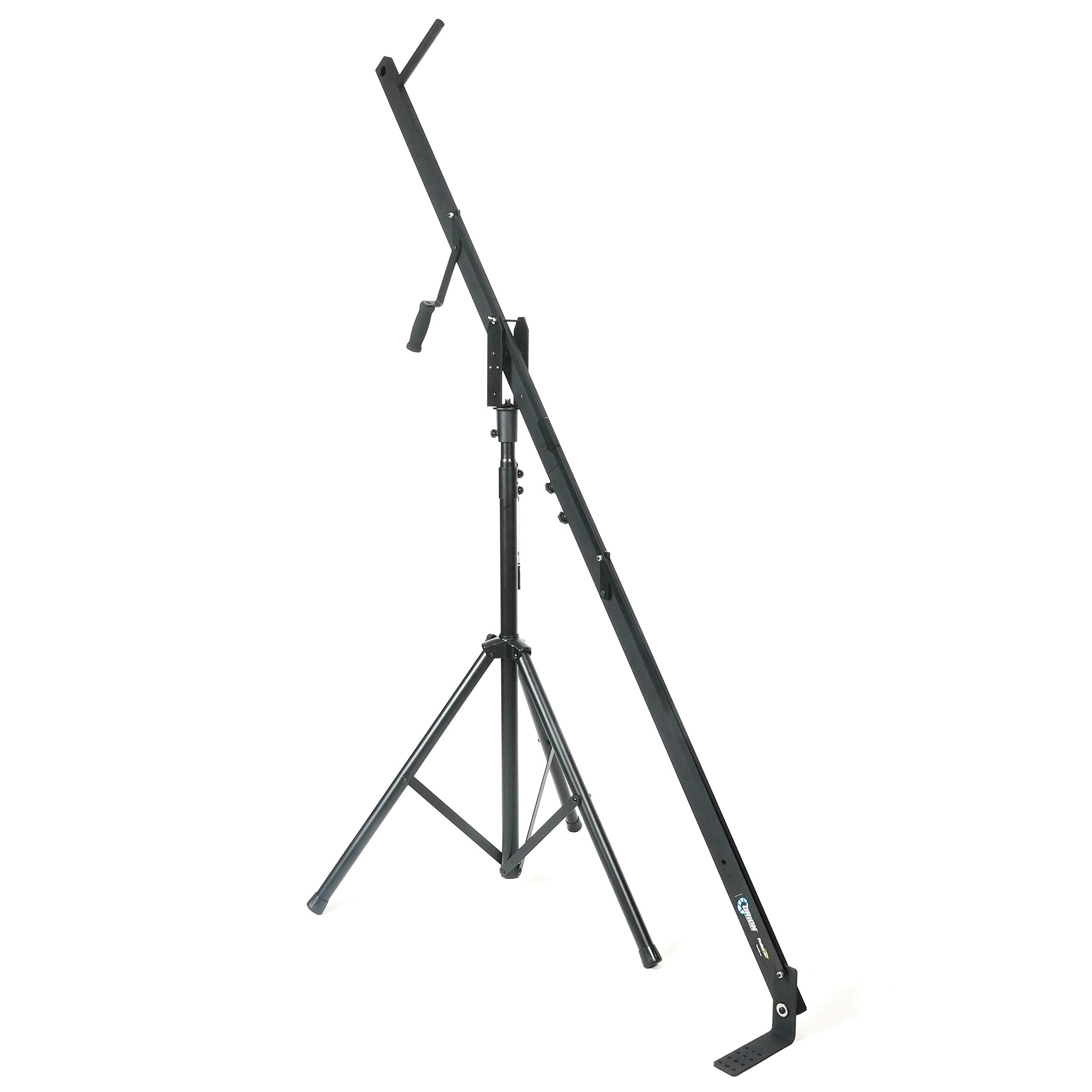 Orion DVC200 DSLR Video Camera Jib Crane with Tilt Stand & Carry Bag - 8ft Extendable Aluminum Camera Crane for Filmmaking - Includes L-Shaped Side Mounting Bracket - Perfect for Professional Videography, YouTube Videos & Event Filming
