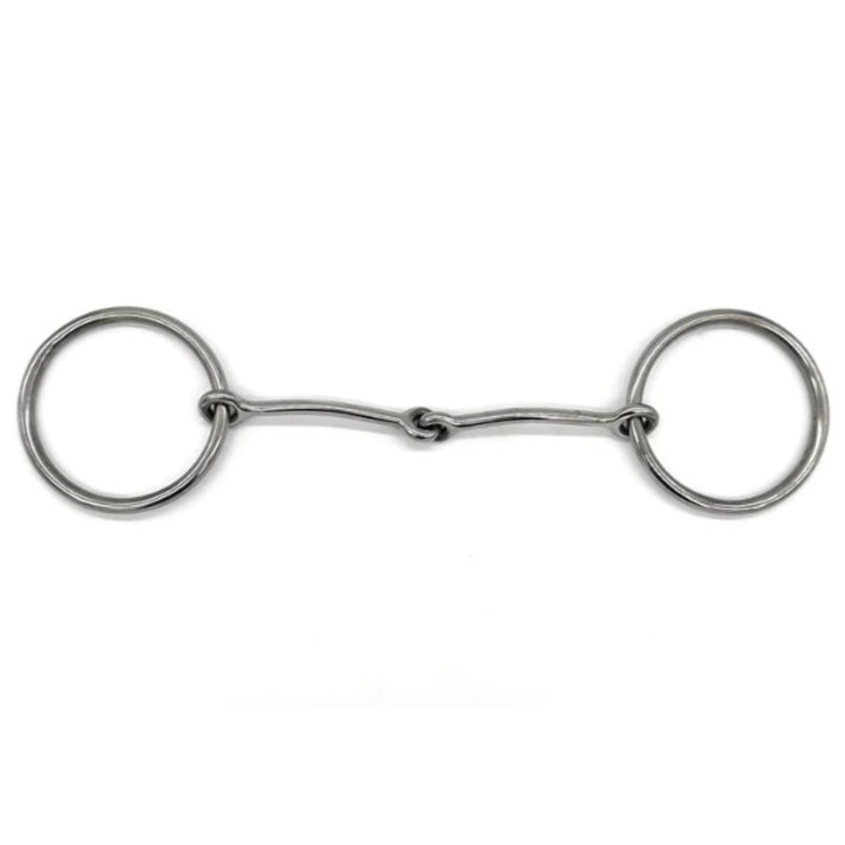 AJR Super Slim Loose Ring Bit - Comfortable Horse Training Bit for Dressage & Jumping - Perfect for English Riding & Show Competitions