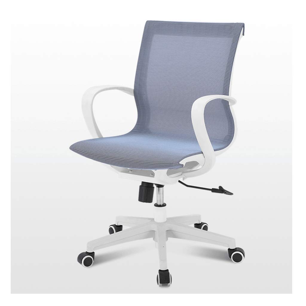 Ergonomic Mesh Office Chair - Breathable Computer Desk Chair with Adjustable Height & 360° Swivel for Home Office, Gaming & Workspace (Blue) - Perfect for Long Hours of Work, Online Classes & Remote Working
