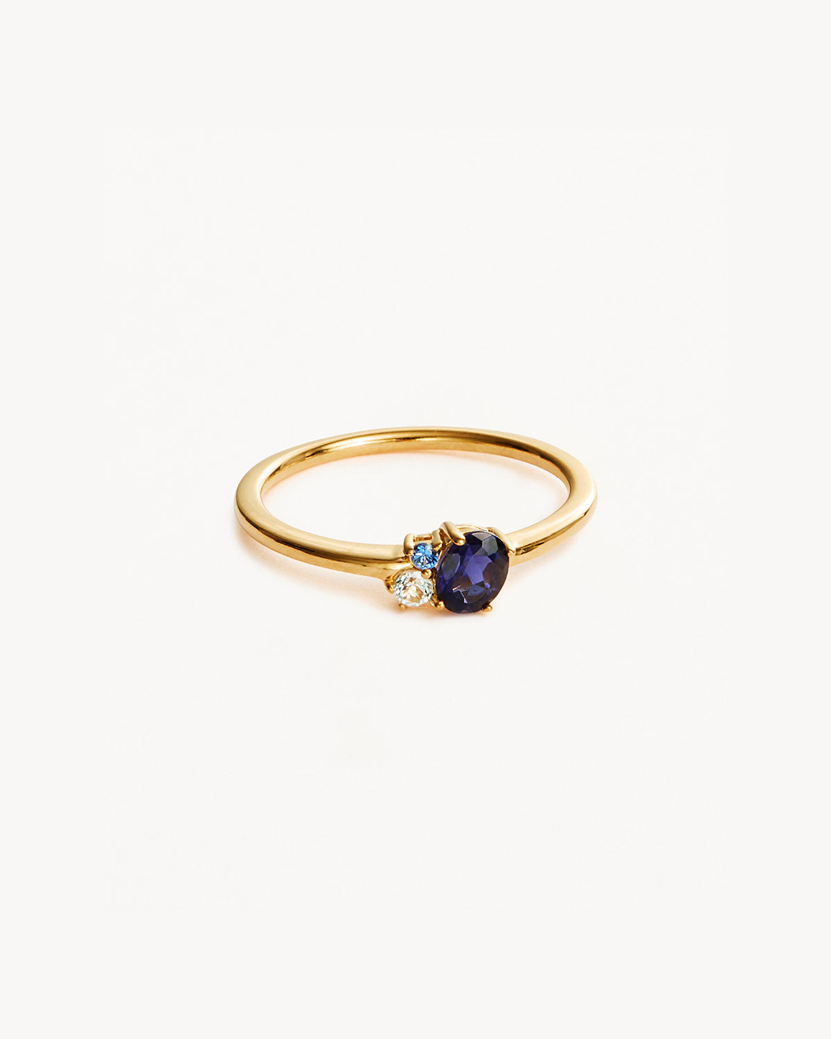 18K Gold Vermeil Kindred Birthstone Ring - September Birthstone Jewelry for Women, Perfect Gift for Birthday, Anniversary & Special Occasions