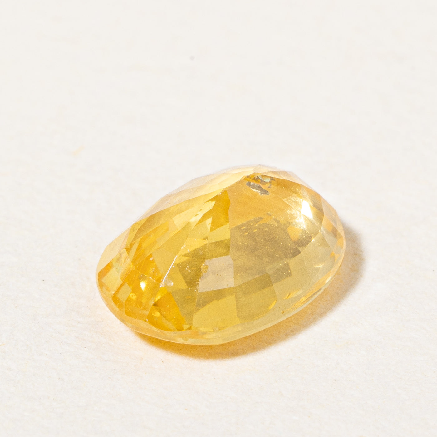 1.20ct Natural Oval Cut Loose Yellow Sapphire Gemstone for Jewelry Making - Engagement Rings, Pendants & Earrings