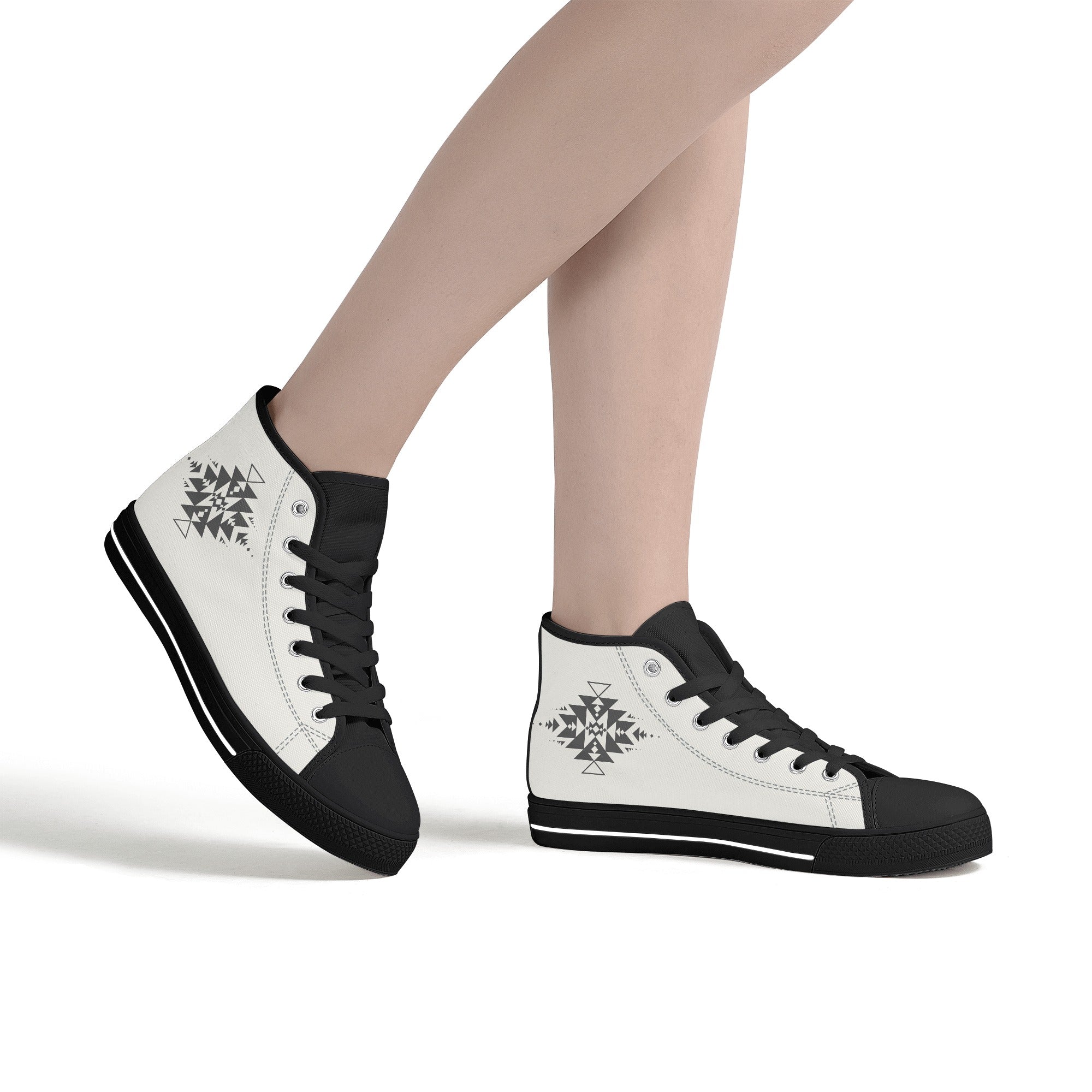 Women's High Top Canvas Shoes - Comfortable Casual Sneakers for Walking, Running & Fashion | Perfect for Everyday Wear, Gym & Street Style