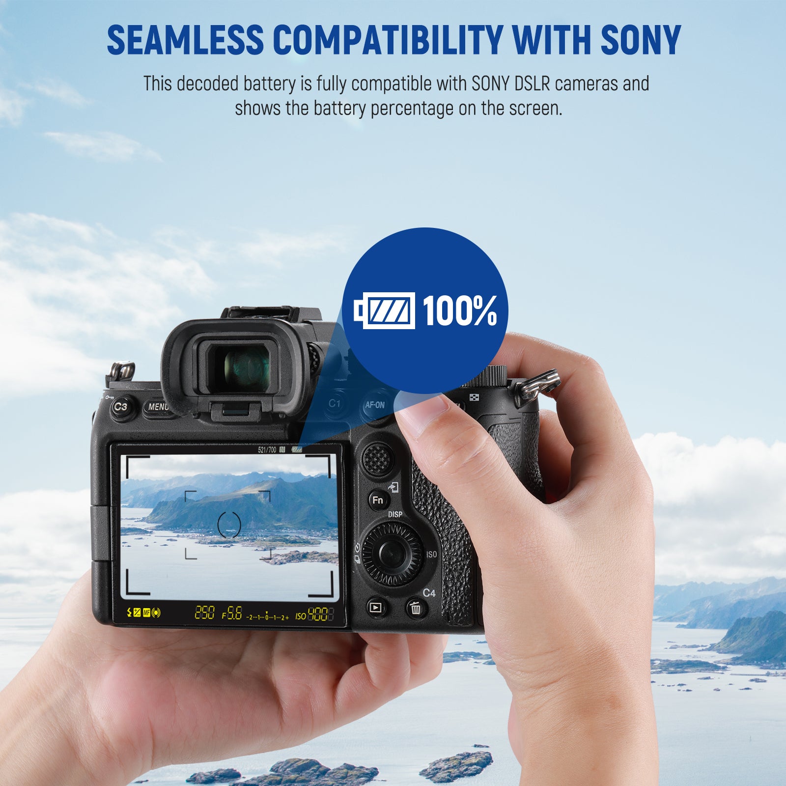 NEEWER NP-FZ100 Replacement Battery & Dual USB Charger Kit for Sony Cameras - Perfect for Travel, Vlogging, and Professional Photography
