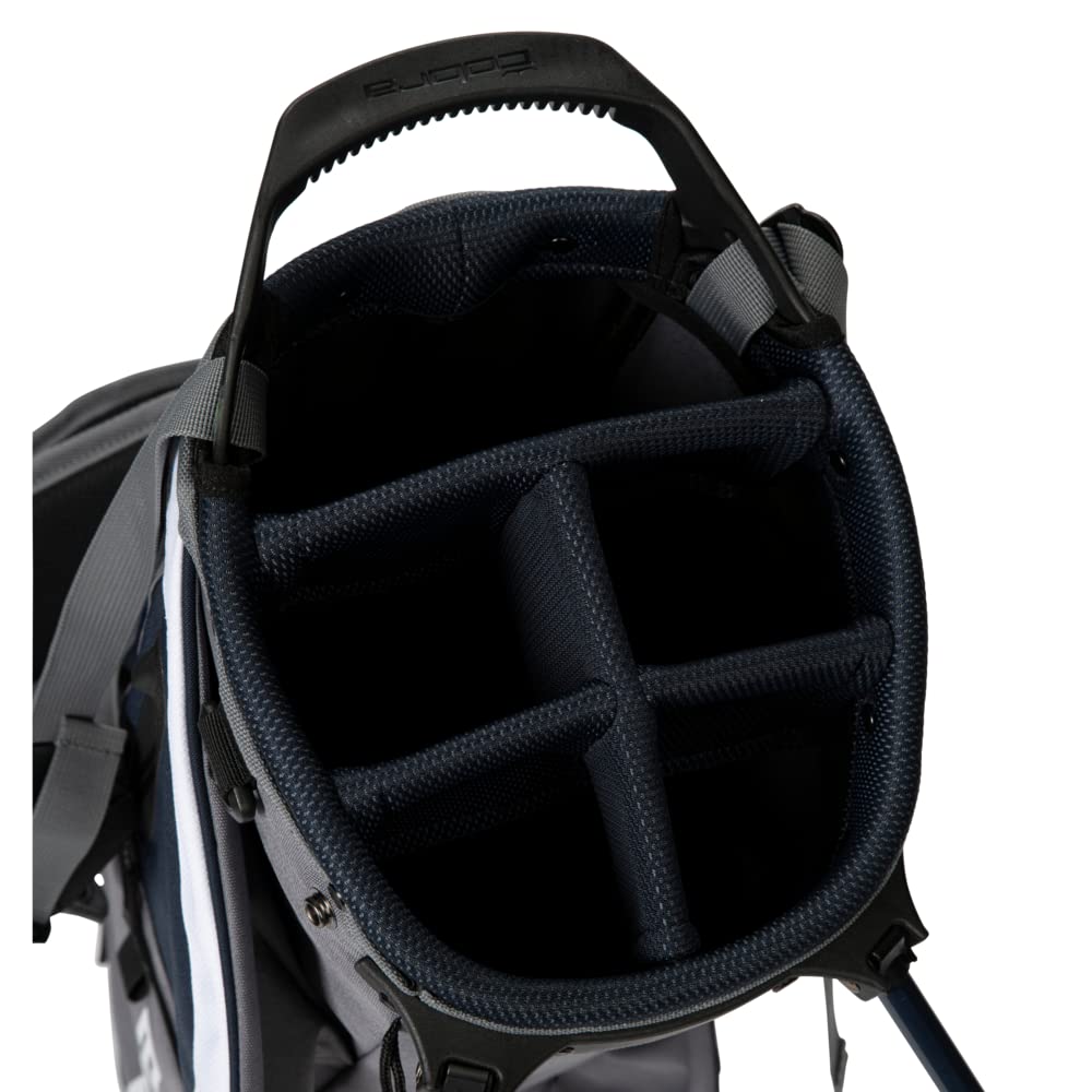 Cobra Golf 2022 Ultralight Pro Stand Bag - Lightweight Golf Bag with Dual Straps & 14-Way Divider (Quiet Shade-Navy Blazer) - Perfect for Golfers & Travel | Durable & Water-Resistant for Course & Range Use