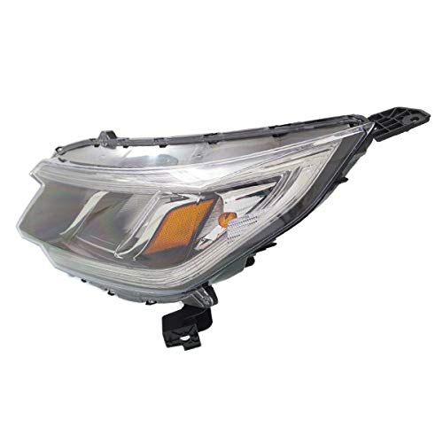CAPA Compatible 2015-2016 Honda CR-V LX Halogen Headlight Assembly - Left Driver Side (Non-LED DRL) | Perfect Replacement for Foggy or Damaged Headlights