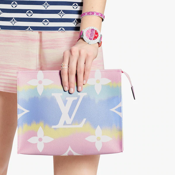 LV Escale Poche Toilette 26 Pastel Crossbody Bag - Luxury Designer Handbag for Women | Perfect for Travel, Date Night & Everyday Use