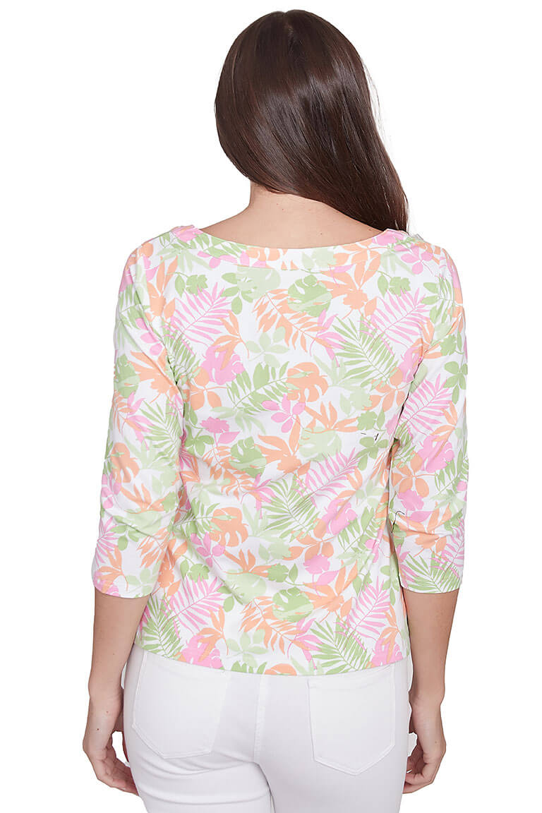 Trendy Pink Studded Neck Top for Women - Perfect for Casual Outfits, Parties & Date Nights