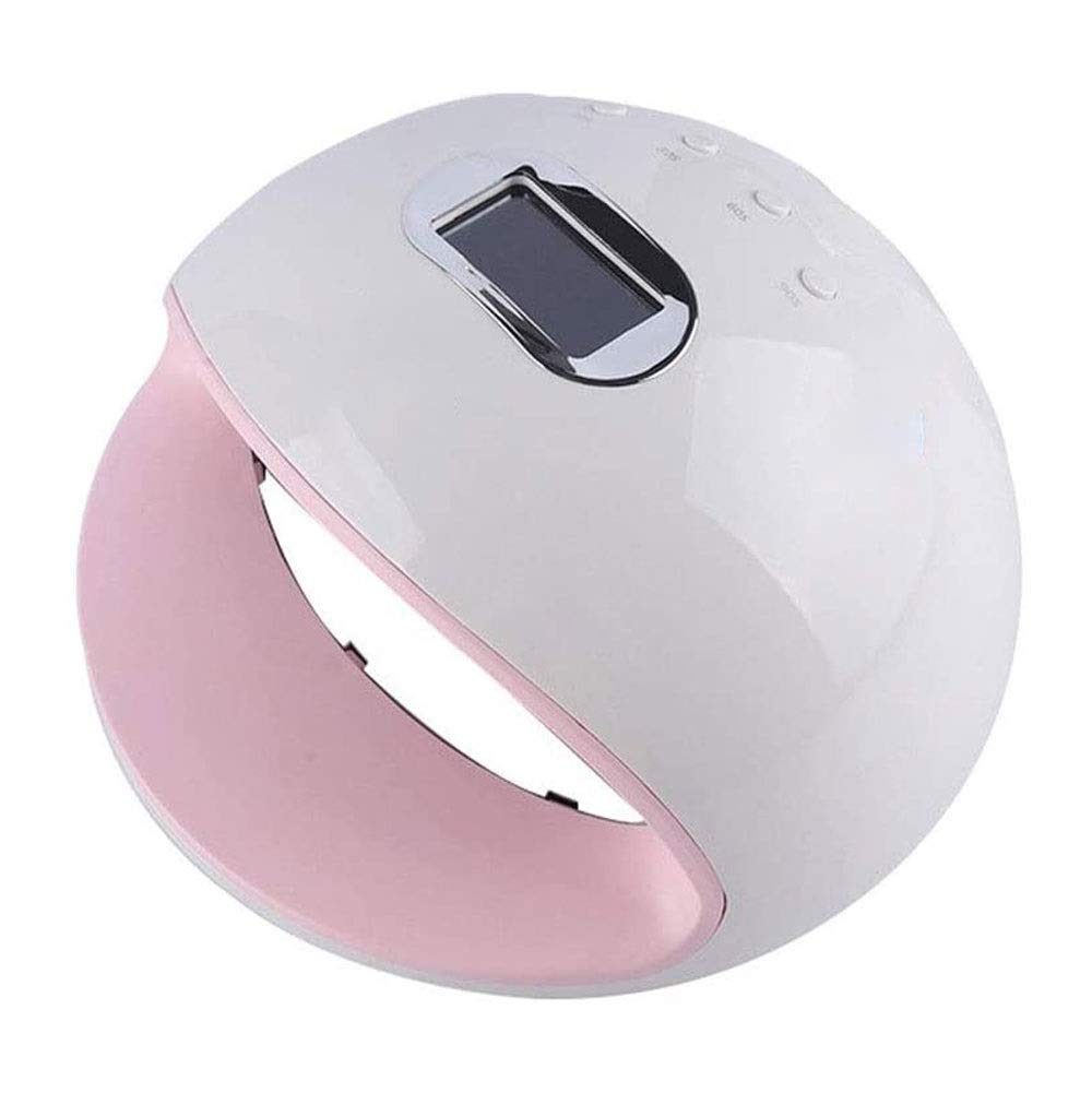 Professional 72W UV LED Nail Dryer Light - Qin Gel UV Nail Lamp for Gel Polish Manicure, Salon Curing Lamp with 3 Timer Settings & Auto Sensor | Perfect for Home Nail Care, Salon Services & DIY Gel Manicures