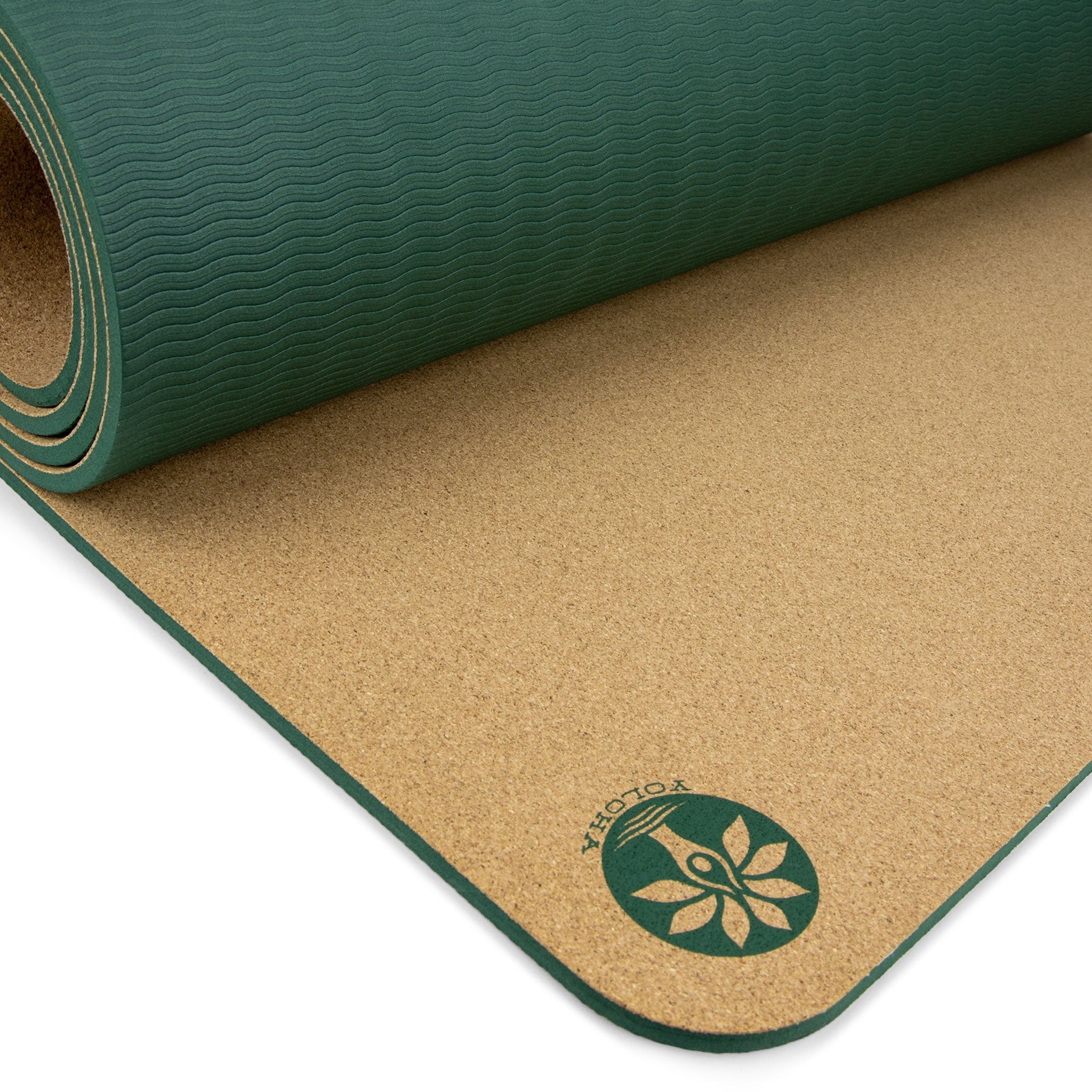 Premium Cork Yoga Mat for Balance & Alignment - Eco-Friendly Non-Slip Chakras Design - Ideal for Hot Yoga, Meditation & Home Workouts