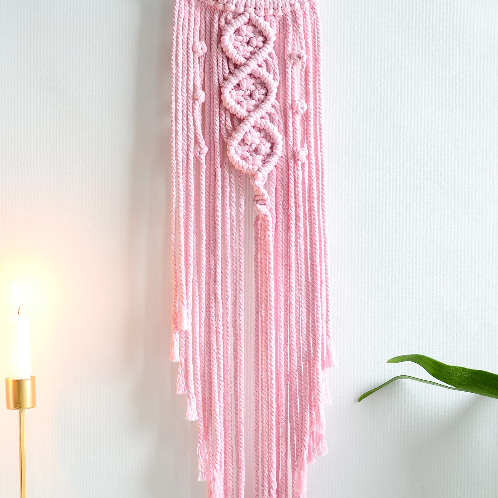 JOBOSI Moon Handmade Dream Catcher - Boho Hippie Wall Hanging for Bedroom Decor, Unique Gifts for Women, Girls, Teens & Mothers - Perfect for Nursery, Dorm Room & Boho Home Decor