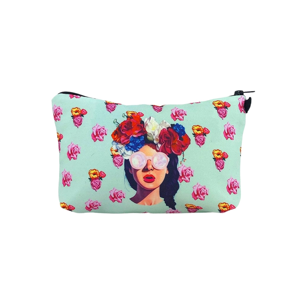 Flower Girl Pencil Pouch - Cute School Supplies Organizer for Kids, Students & Teachers - Perfect for Backpacks, Desks & Classroom Organization