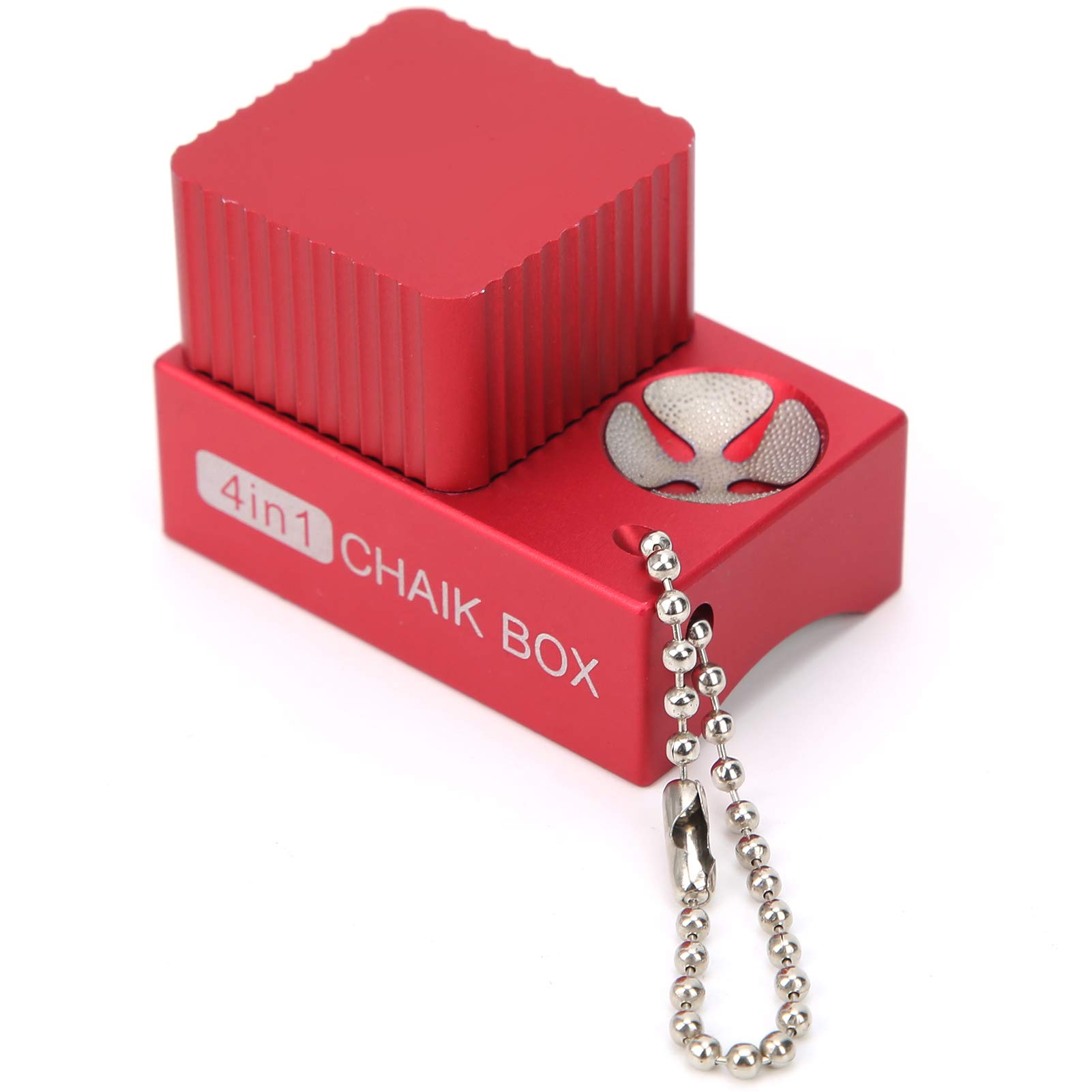 01 Chalk Holder & Tip Tool - Smooth & Easy to Use Billiard Cue Repair Tool for Pool Players & Professionals - Perfect for Cue Maintenance & Game Preparation