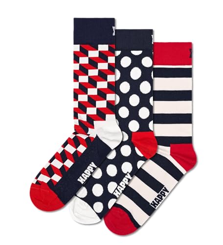 3-pack Classic Filled Optic Socks