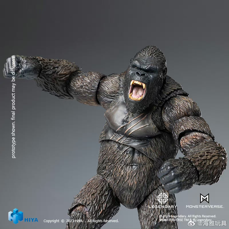 HIYA 6-inch 15cm Kong Skull Island Action Figure - Exquisite Basic Series Reissue | Collectible Movie Toy for Display & Play